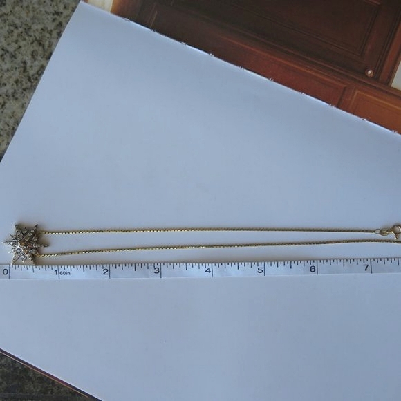 H. Stern 18K Gold Diamond Star Pendant With Yellow Gold Chain Necklace - Picture 16 of 16